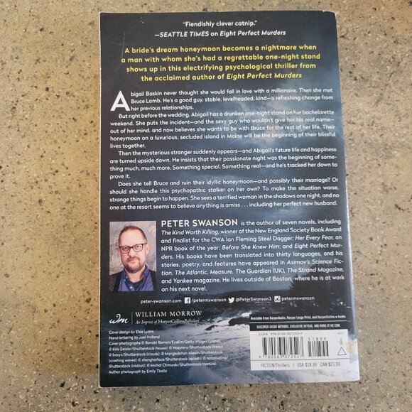 Every Vow You Break Paperback Thriller Novel by Peter Swanson - GUC - Picture 3 of 5